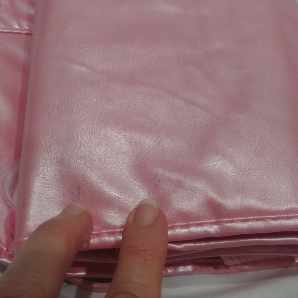 New, sealed professional 32 piece cosmetic makeup brush set w/pink roll tie case - Picture 6 of 6